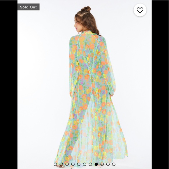 Free Spirit Floral Xtra VIP Box Robe - Picture 4 of 6